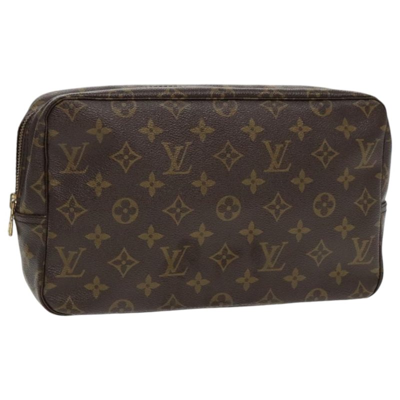 Louis Vuitton Monogram Trousse Toilette 28 Clutch Bag M47522  ki5006