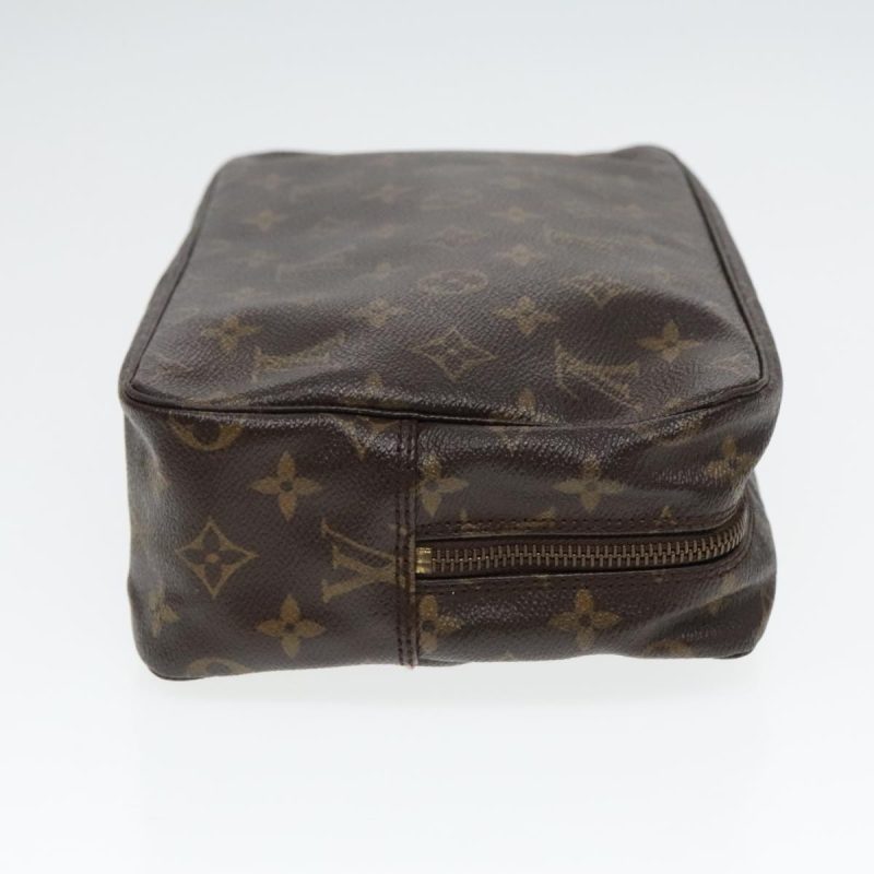 Louis Vuitton Monogram Trousse Toilette 28 Clutch Bag M47522  ki5007 - Image 4