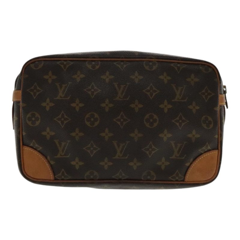Louis Vuitton Monogram Compiegne 28 Clutch Bag M51845  ki5021 - Image 2