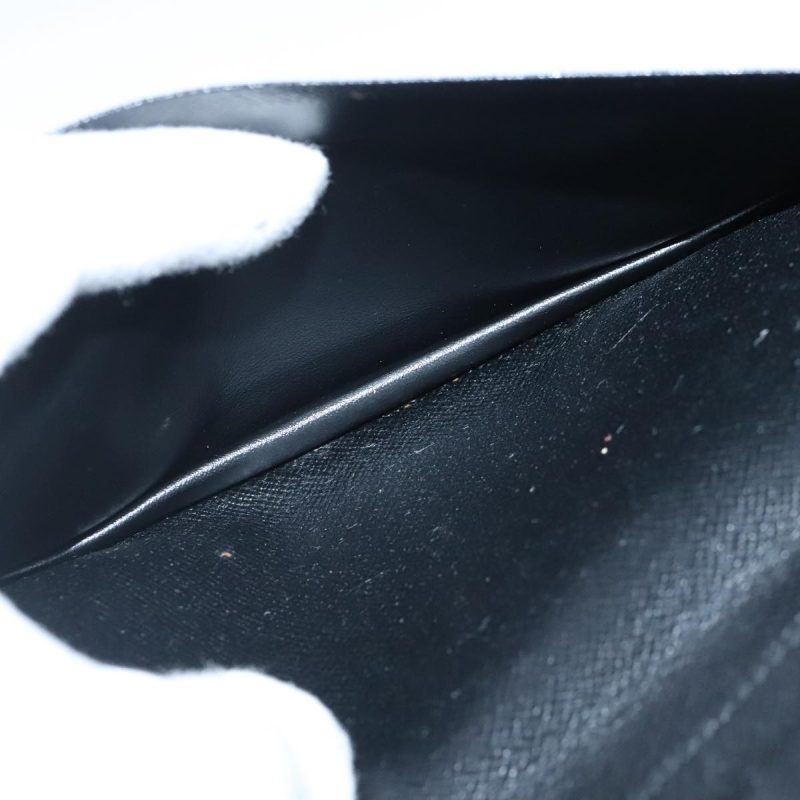 Louis Vuitton Taiga Porte Cartes Credit En Long Wallet Ardoise M31002 Auth kk358 - Image 10