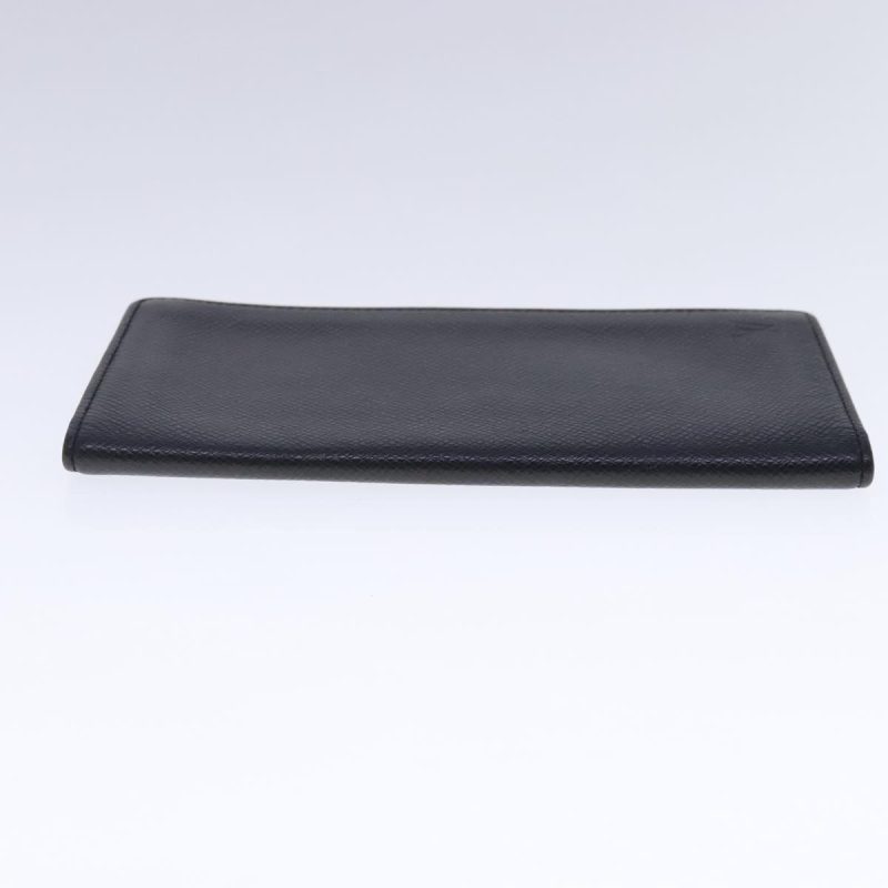 Louis Vuitton Taiga Porte Cartes Credit En Long Wallet Ardoise M31002 Auth kk358 - Image 4