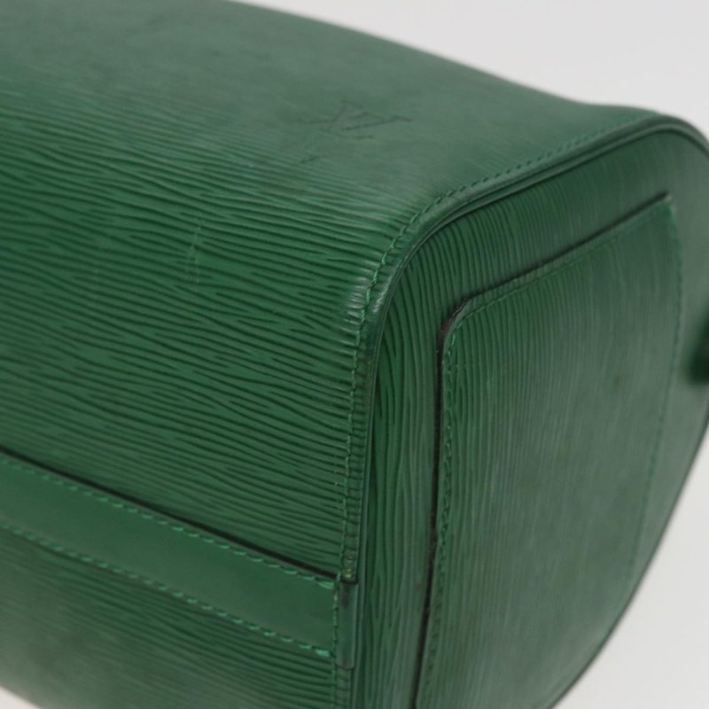 Louis Vuitton Epi Speedy 30 Hand Bag Borneo Green M43004  mr263 - Image 8