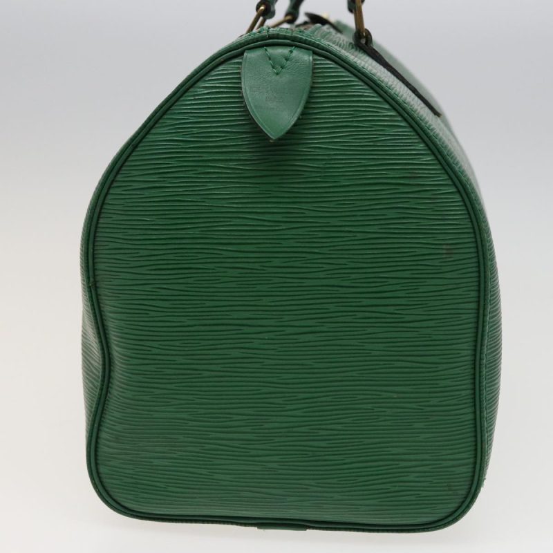 Louis Vuitton Epi Speedy 30 Hand Bag Borneo Green M43004  mr263 - Image 4