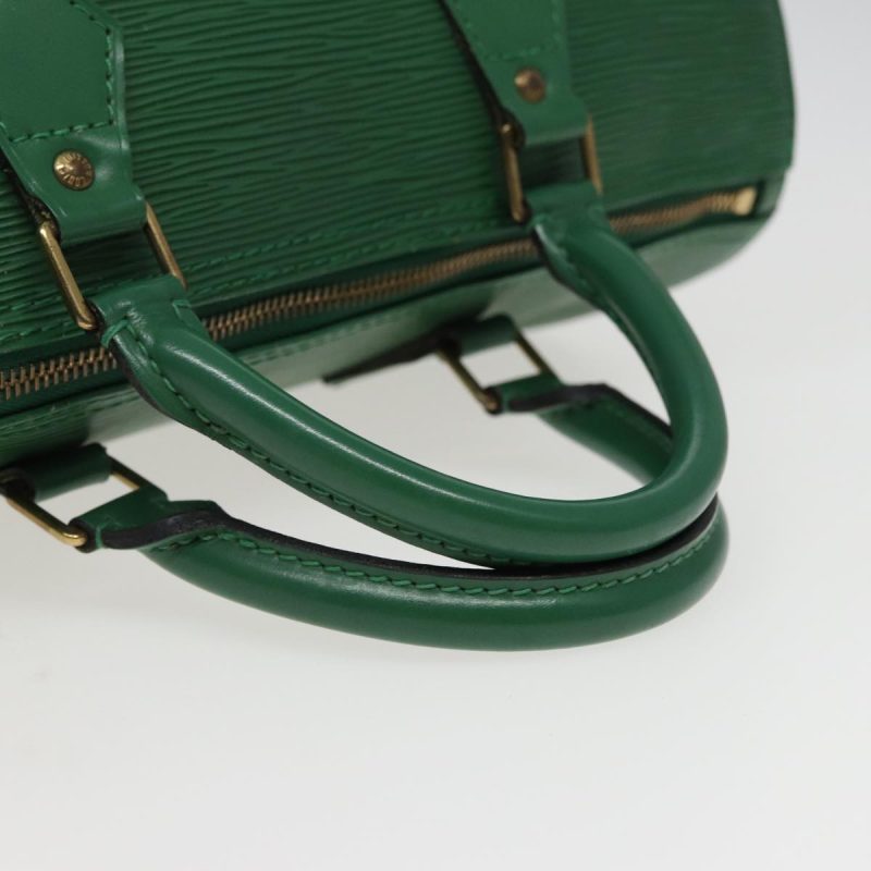 Louis Vuitton Epi Speedy 30 Hand Bag Borneo Green M43004  mr263 - Image 7