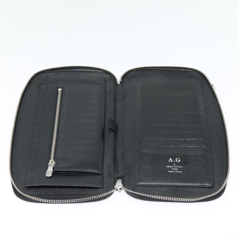Louis Vuitton Taiga Organizer Atoll Travel Case Ardoise M30652  mr314 - Image 9