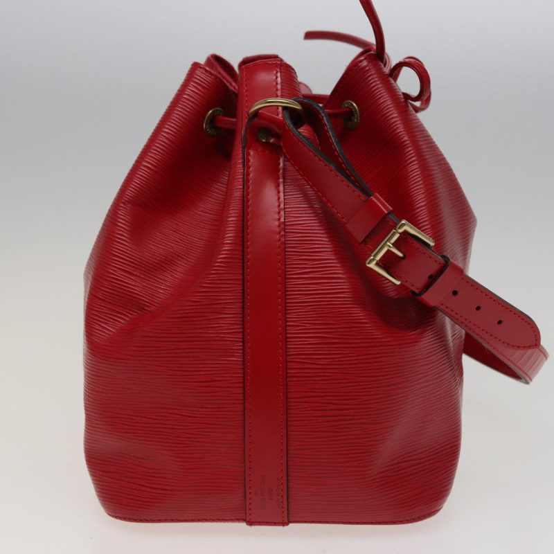Louis Vuitton Epi Petit Noe Shoulder Bag Red M44107  mr324 - Image 4