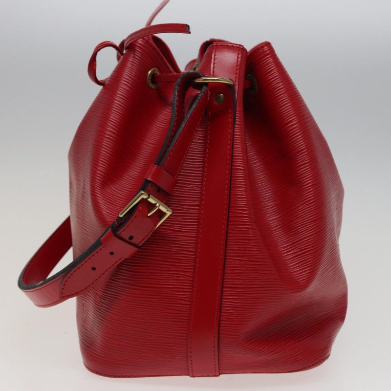 Louis Vuitton Epi Petit Noe Shoulder Bag Red M44107  mr324 - Image 5