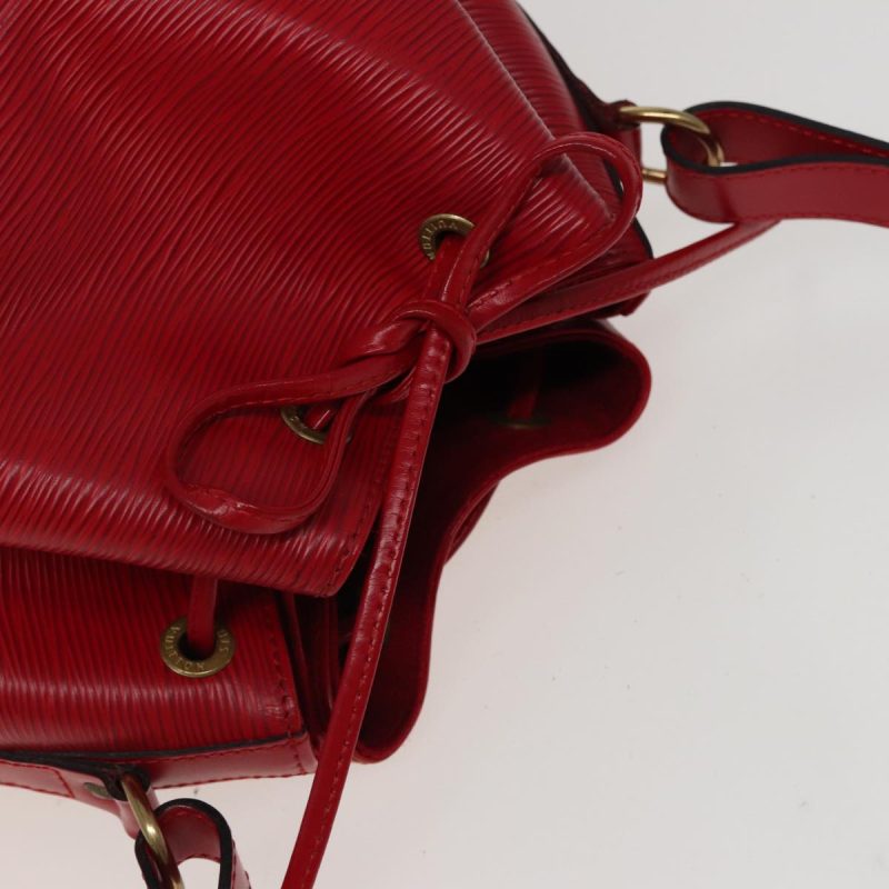 Louis Vuitton Epi Petit Noe Shoulder Bag Red M44107  mr324 - Image 6