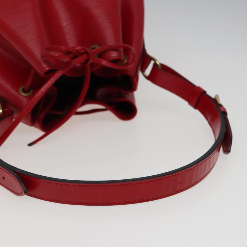 Louis Vuitton Epi Petit Noe Shoulder Bag Red M44107  mr324 - Image 7
