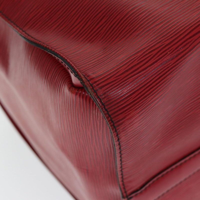 Louis Vuitton Epi Keepall 45 Boston Bag Red M42977  mr337 - Image 9