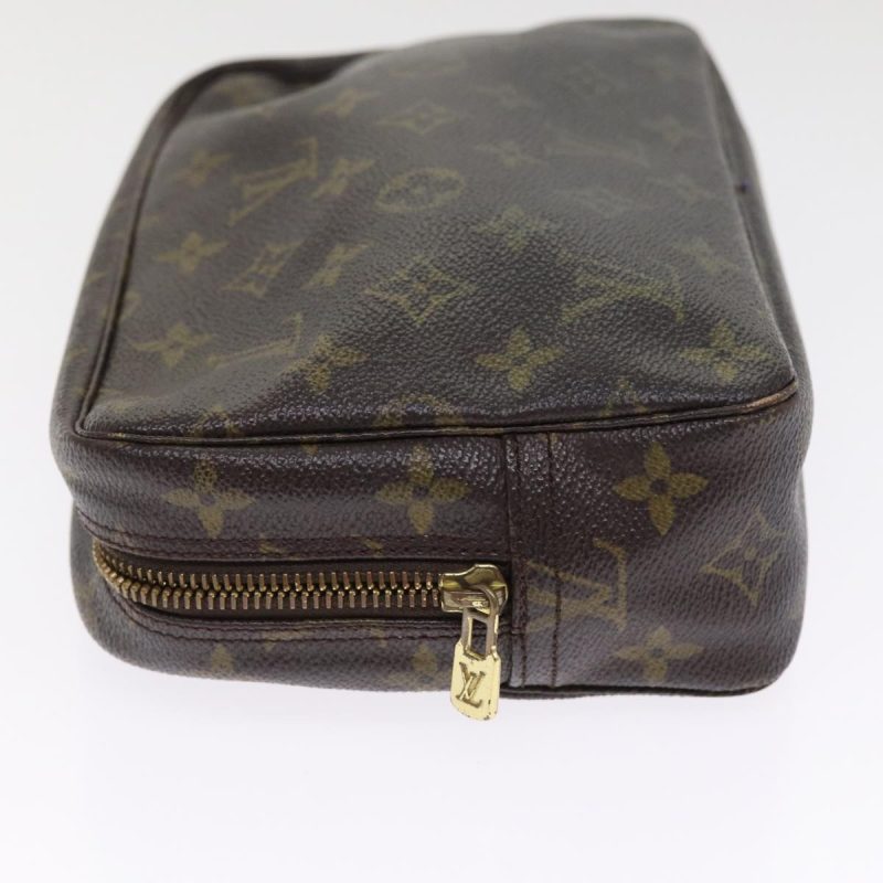Louis Vuitton Monogram Trousse Toilette 23 Clutch Bag M47524  mr428 - Image 4