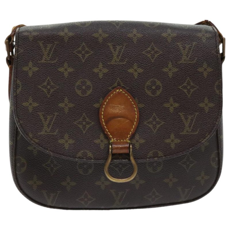 Louis Vuitton Monogram Saint Cloud GM Shoulder Bag M51242  mr527 - Image 2