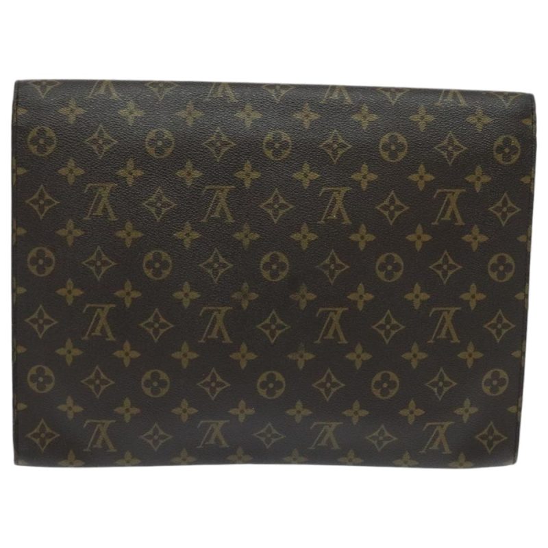 Louis Vuitton Monogram Porte Envelope Clutch Bag M51801  mr584 - Image 2