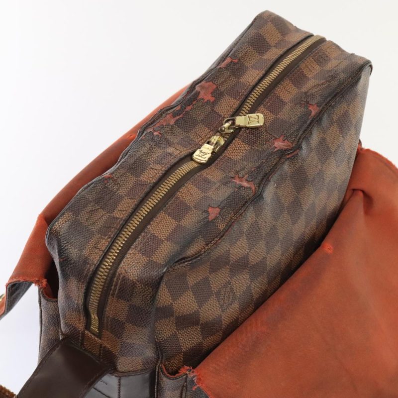 Louis Vuitton Damier Ebene Naviglio Shoulder Bag N45255  tb1118 - Image 10