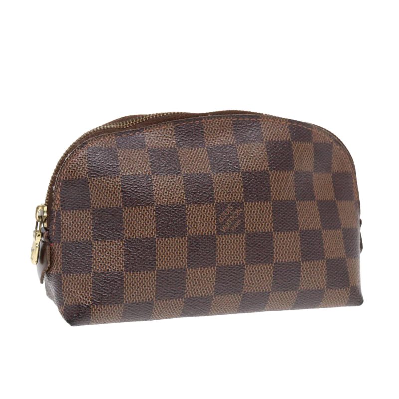 Louis Vuitton Damier Ebene Pochette Cosmetic PM Pouch N47516  tb1139