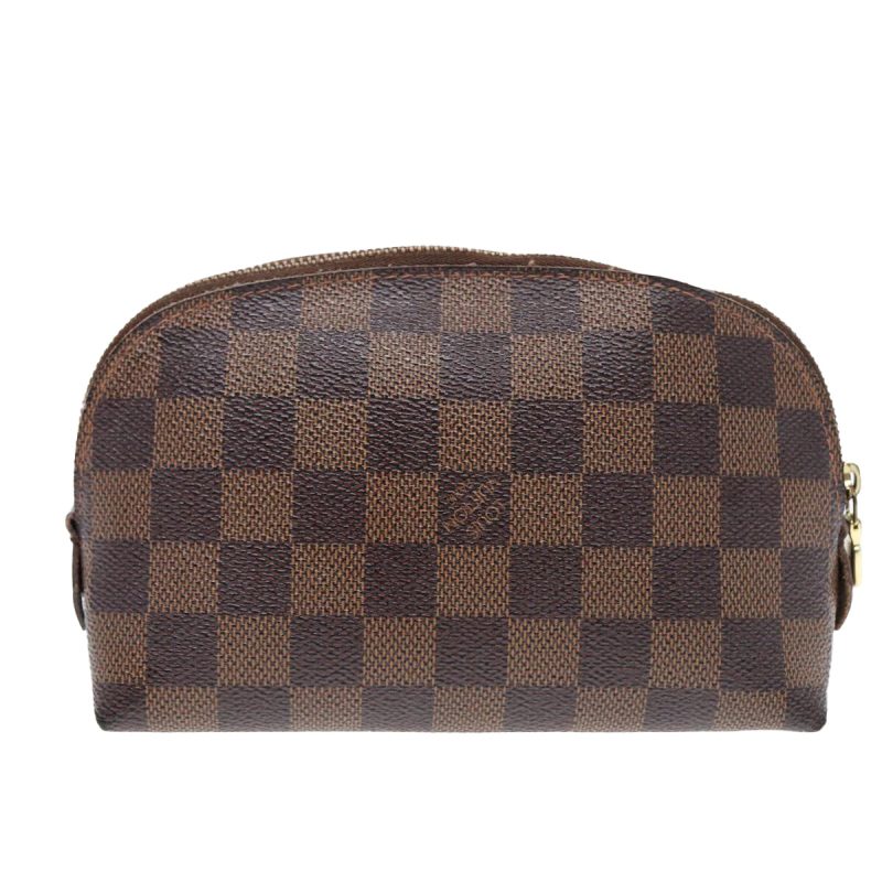 Louis Vuitton Damier Ebene Pochette Cosmetic PM Pouch N47516  tb1139 - Image 2