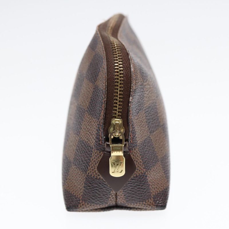 Louis Vuitton Damier Ebene Pochette Cosmetic PM Pouch N47516  tb1139 - Image 4