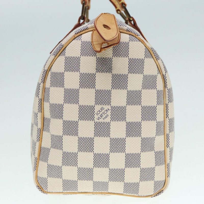 Louis Vuitton Damier Azur Speedy 25 Hand Bag N41534  tb1153 - Image 4