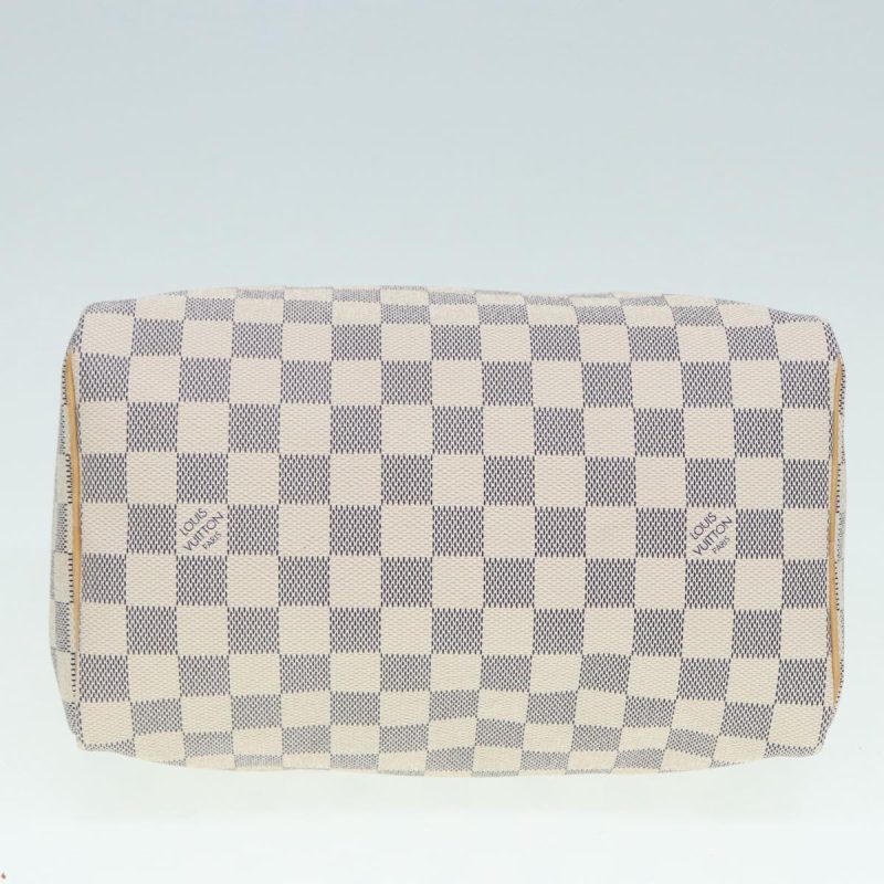 Louis Vuitton Damier Azur Speedy 25 Hand Bag N41534  tb1153 - Image 5