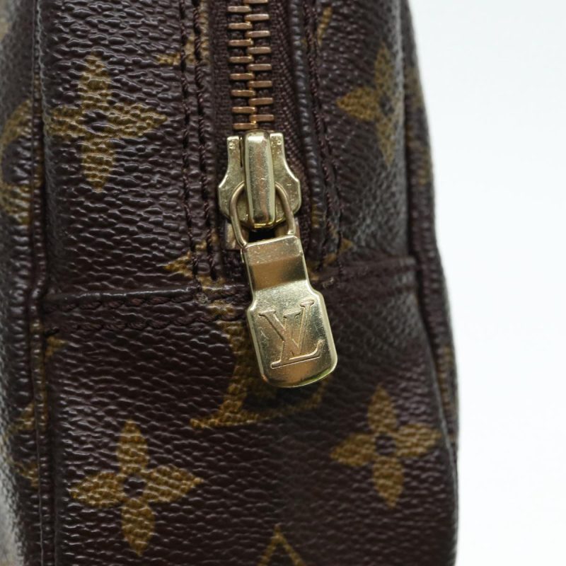 Louis Vuitton Monogram Trousse Toilette 23 Clutch Bag M47524  tb1154 - Image 8