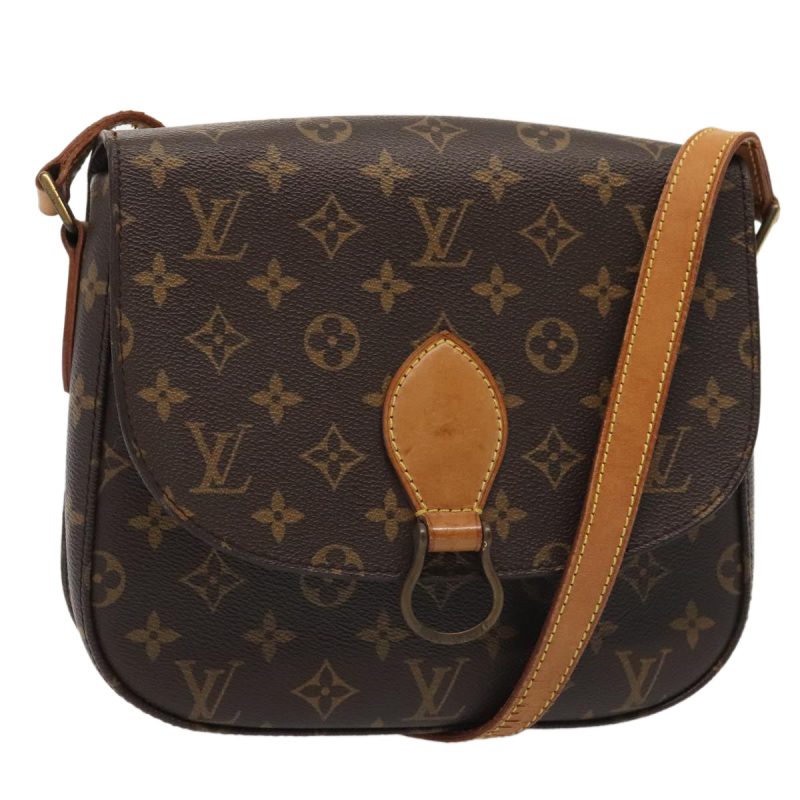 Louis Vuitton Monogram Saint Cloud GM Shoulder Bag M51242  tb1155