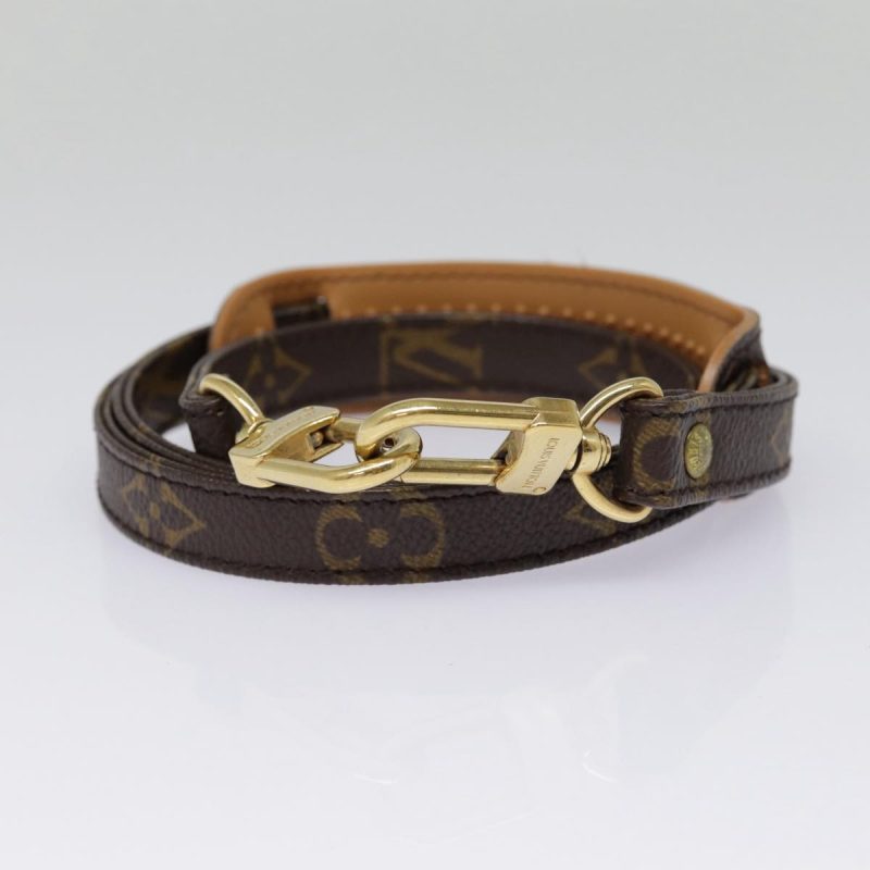 Louis Vuitton Monogram Shoulder Strap 35""  tb1160 - Image 9