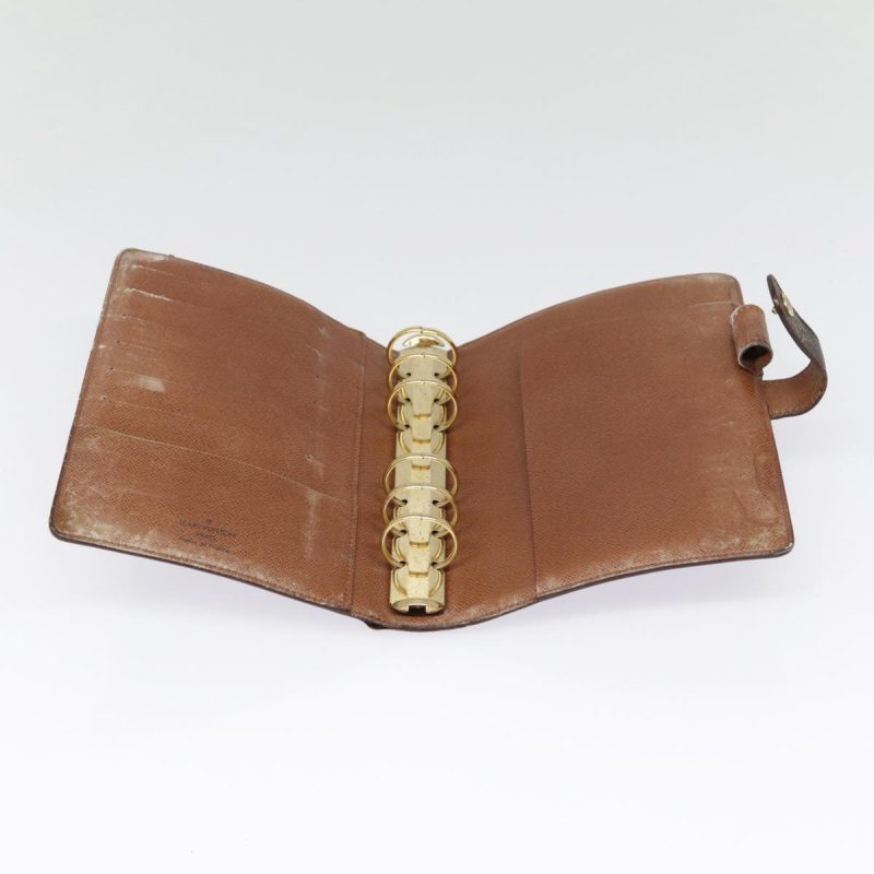 Louis Vuitton Monogram Agenda MM Day Planner Cover R20105  tb1167 - Image 7