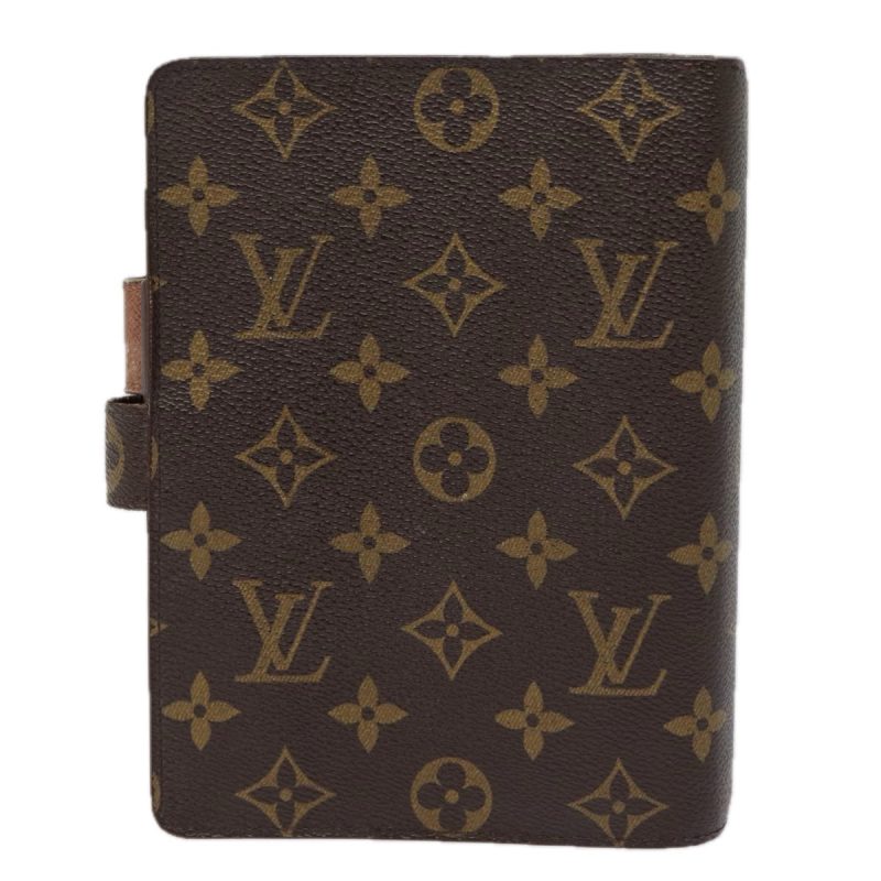 Louis Vuitton Monogram Agenda MM Day Planner Cover R20105  tb1167 - Image 2