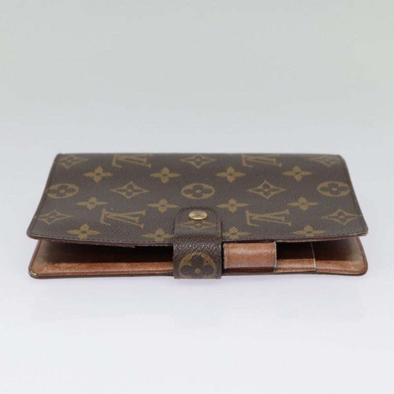 Louis Vuitton Monogram Agenda MM Day Planner Cover R20105  tb1167 - Image 3