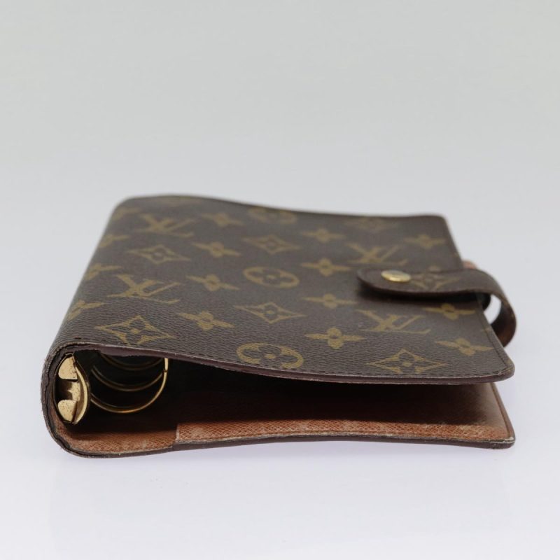 Louis Vuitton Monogram Agenda MM Day Planner Cover R20105  tb1167 - Image 6