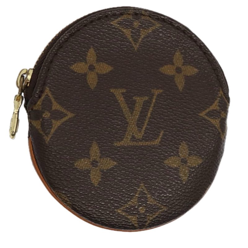 Louis Vuitton Monogram Porte Monnaie Rond Coin Purse M61926  tb1168