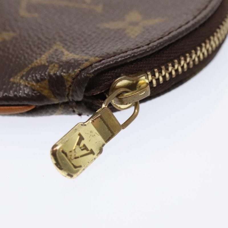 Louis Vuitton Monogram Porte Monnaie Rond Coin Purse M61926  tb1168 - Image 8