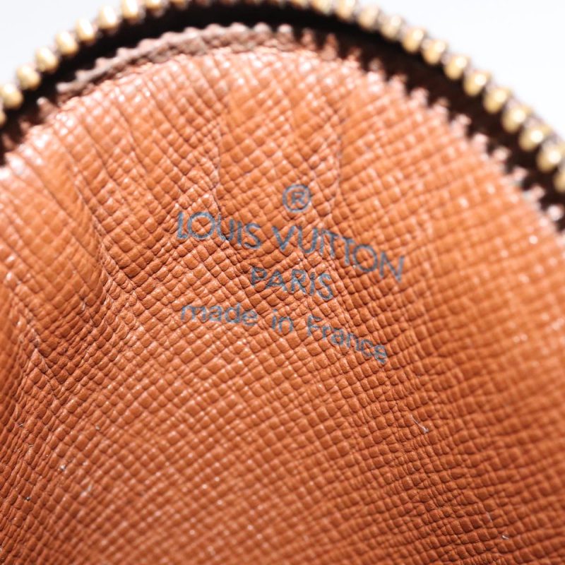 Louis Vuitton Monogram Porte Monnaie Rond Coin Purse M61926  tb1168 - Image 9