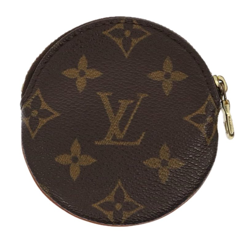 Louis Vuitton Monogram Porte Monnaie Rond Coin Purse M61926  tb1168 - Image 2
