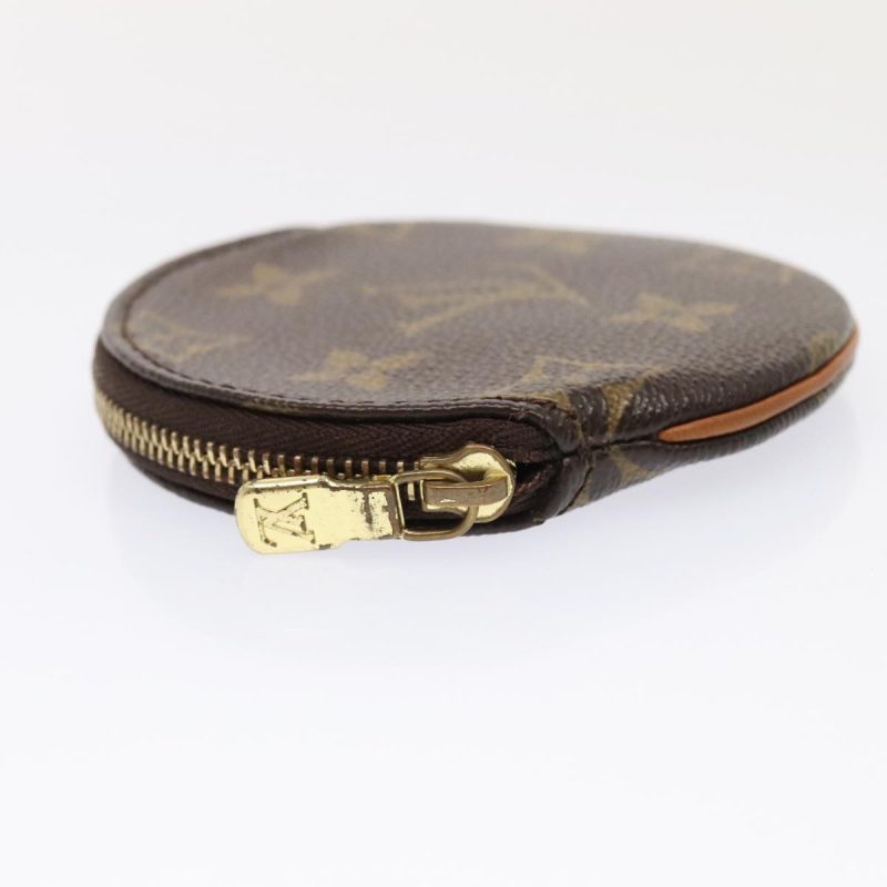 Louis Vuitton Monogram Porte Monnaie Rond Coin Purse M61926  tb1168 - Image 3