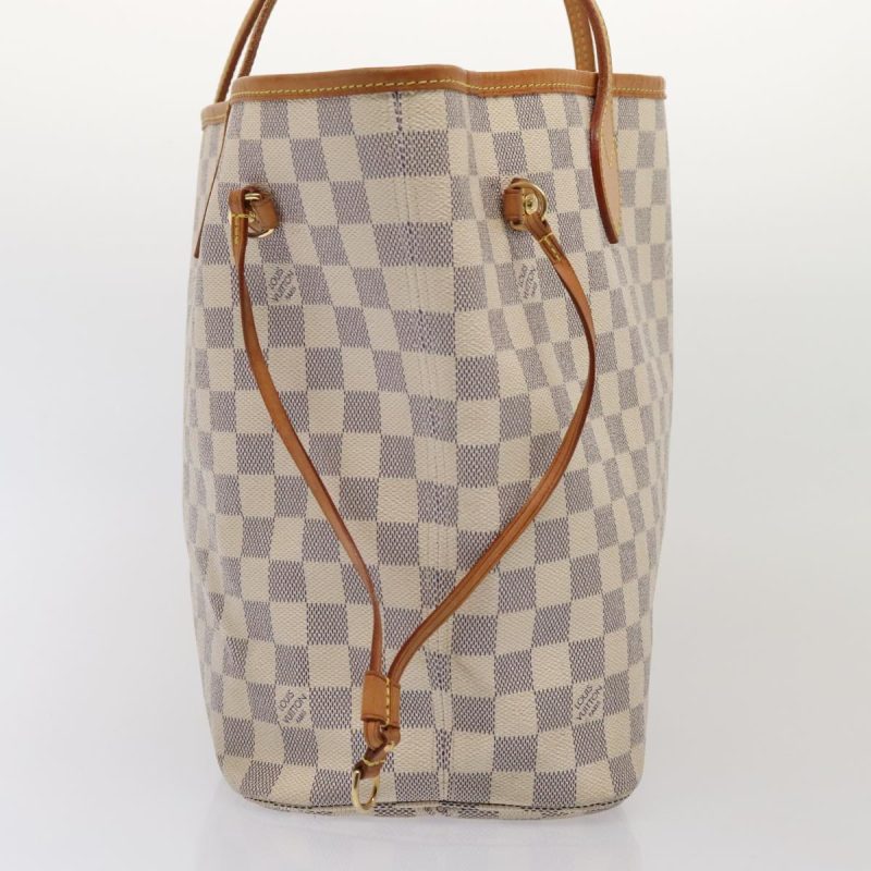Louis Vuitton Damier Azur Neverfull MM Tote Bag N41605  tb1169 - Image 4