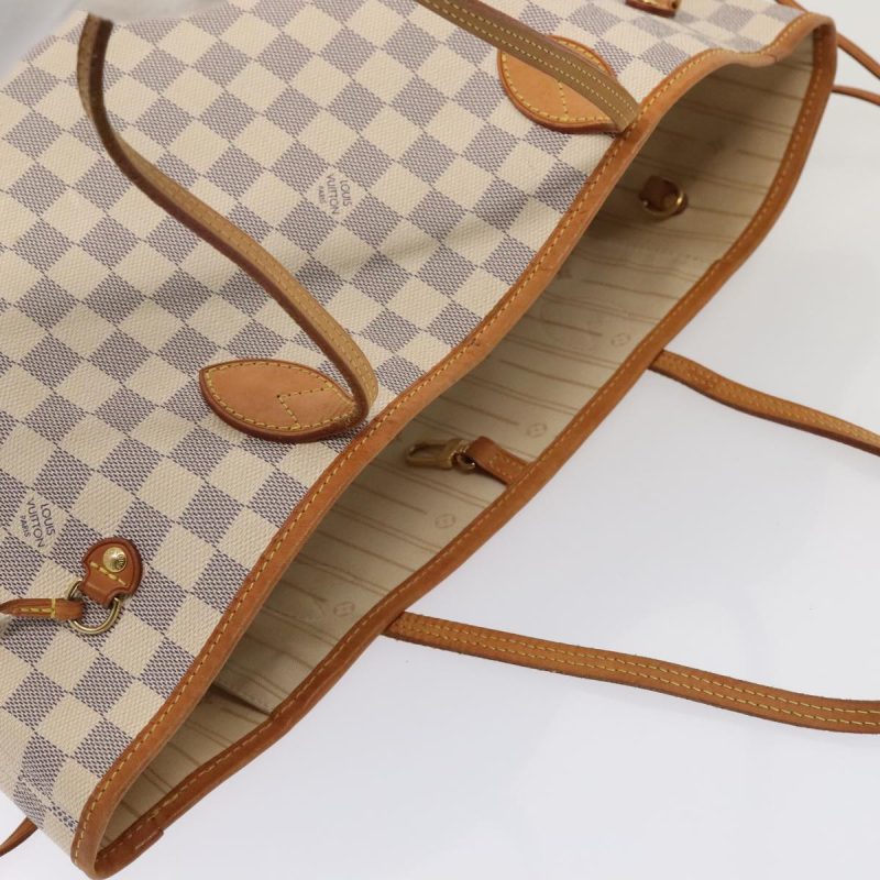 Louis Vuitton Damier Azur Neverfull MM Tote Bag N41605  tb1169 - Image 6
