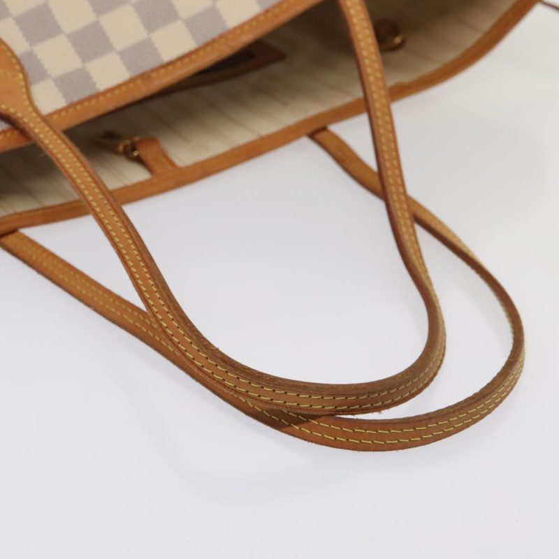 Louis Vuitton Damier Azur Neverfull MM Tote Bag N41605  tb1169 - Image 7