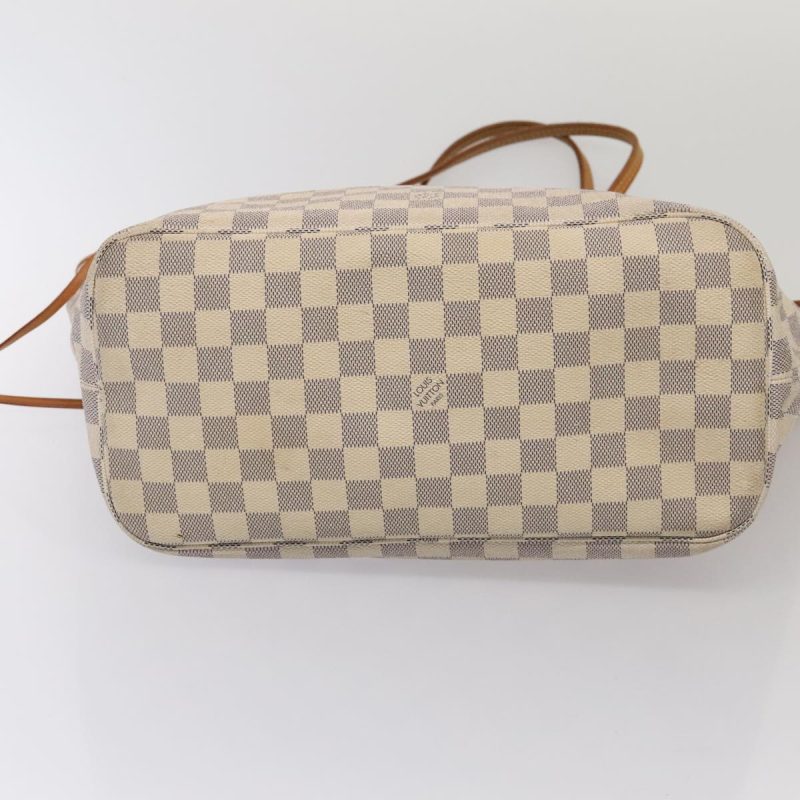 Louis Vuitton Damier Azur Neverfull MM Tote Bag N41605  tb1169 - Image 5