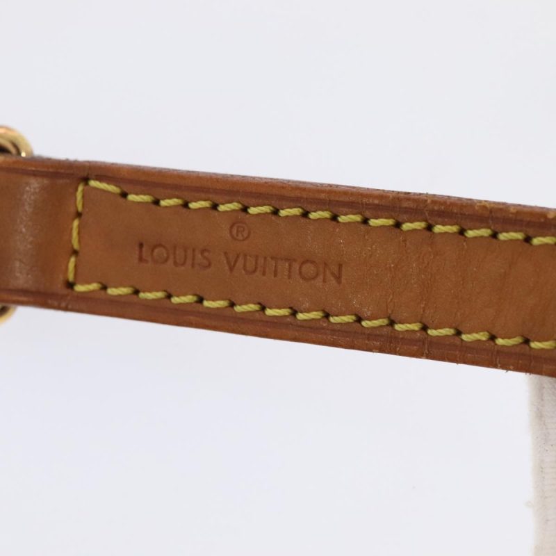 Louis Vuitton Shoulder Strap Leather 44.1"" Beige  tb1171 - Image 8