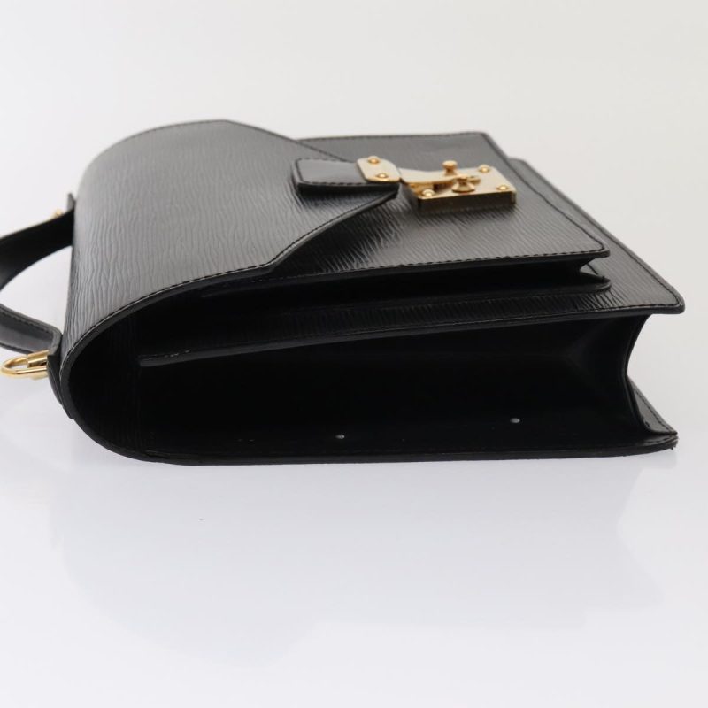 Louis Vuitton Epi Monceau 28 Hand Bag Black M52122  tb1181 - Image 4