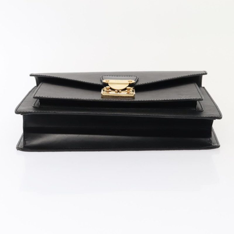 Louis Vuitton Epi Monceau 28 Hand Bag Black M52122  tb1181 - Image 5