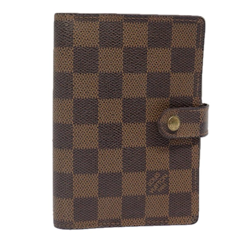 Louis Vuitton Damier Ebene Agenda PM Day Planner Cover R20700  tb1183