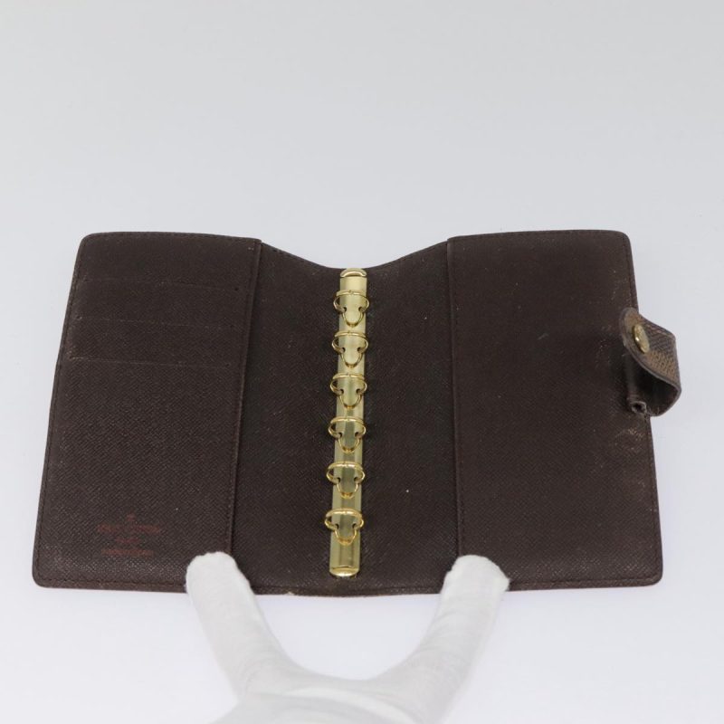 Louis Vuitton Damier Ebene Agenda PM Day Planner Cover R20700  tb1183 - Image 9