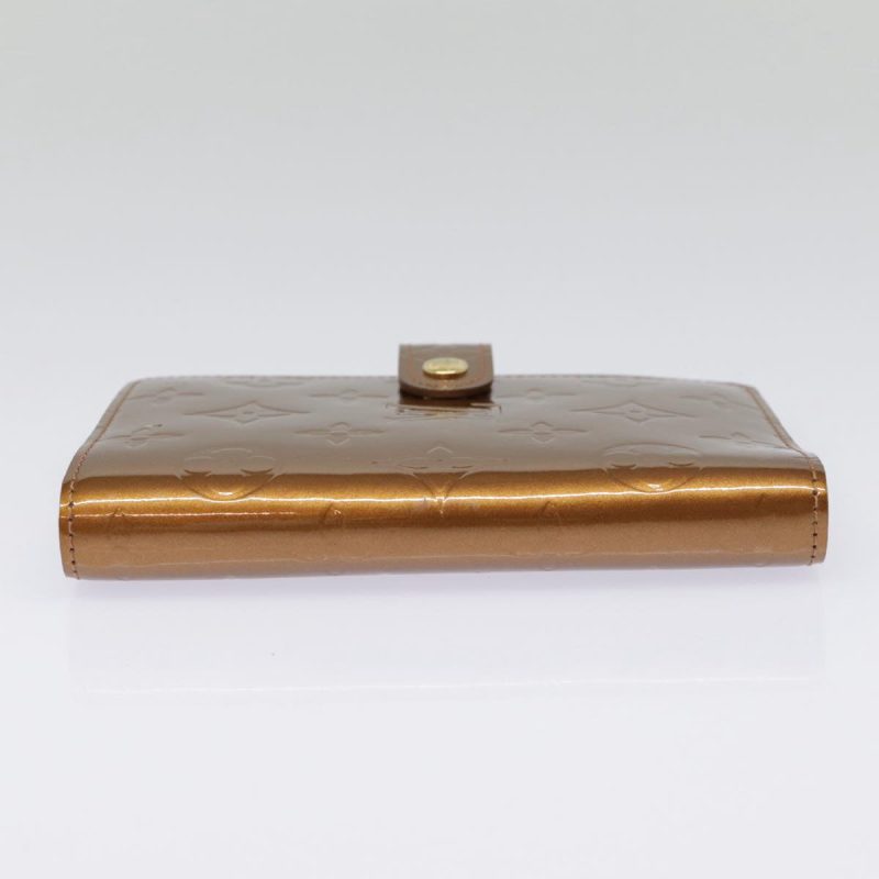 Louis Vuitton Vernis Agenda PM Day Planner Cover Bronze R21004  tb1191 - Image 4