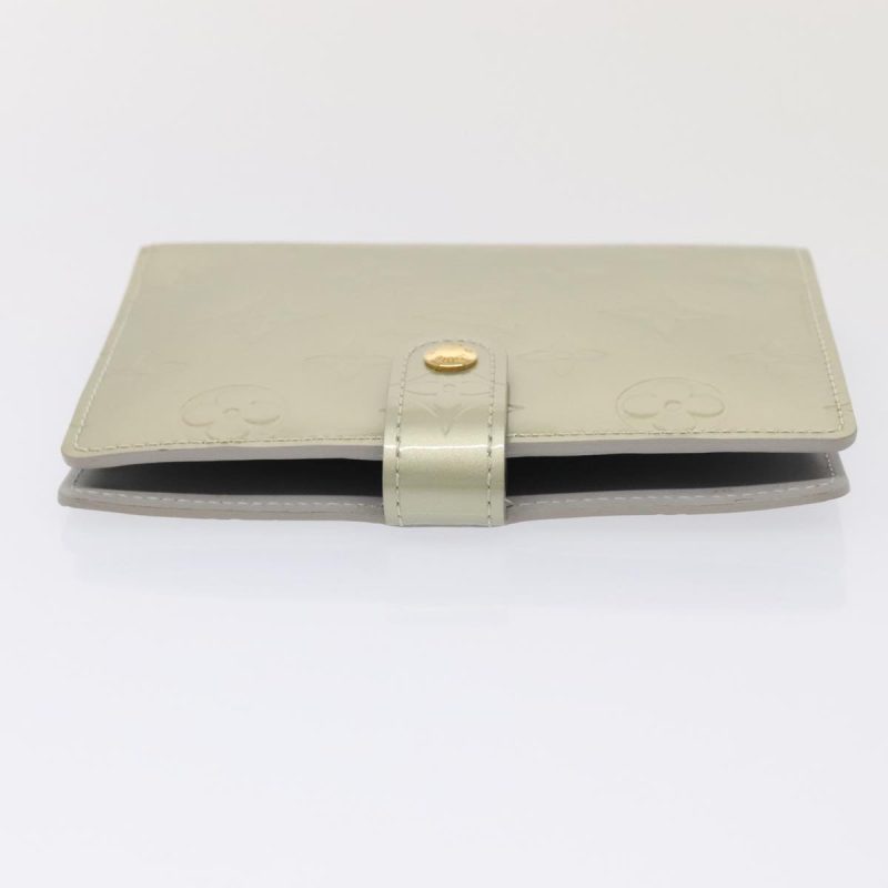 Louis Vuitton Vernis Agenda PM Day Planner Cover Gris R21001  tb1193 - Image 3