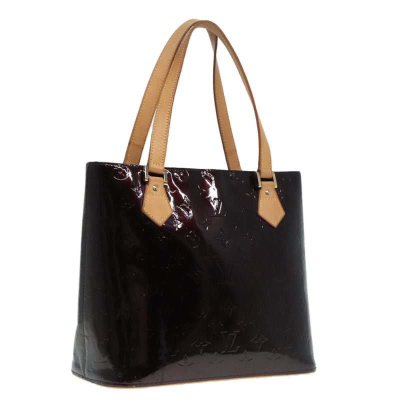 Louis Vuitton Monogram Vernis Houston Hand Bag Amarante M91999  tb1214