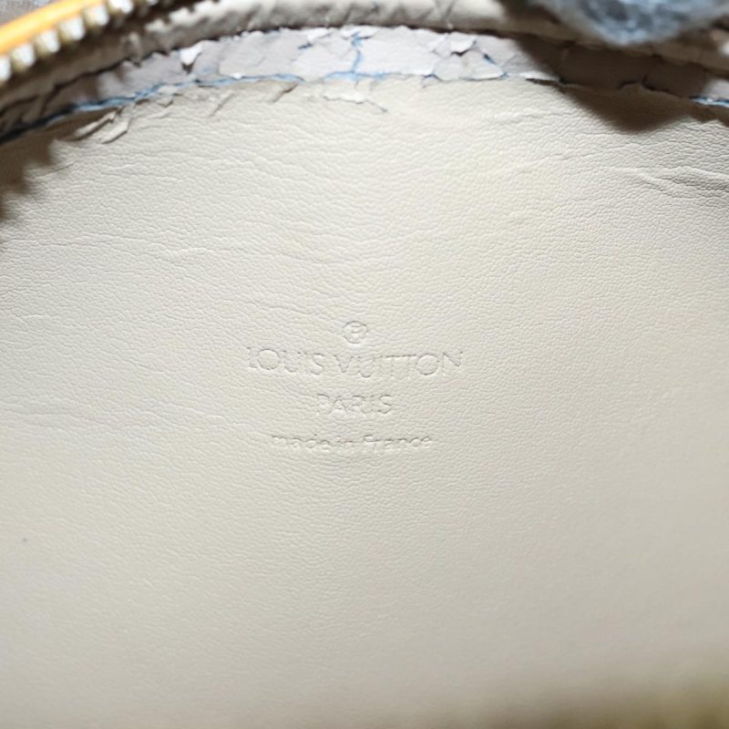 Louis Vuitton Monogram Vernis Bedford Hand Bag Beige M91006  tb1217 - Image 10