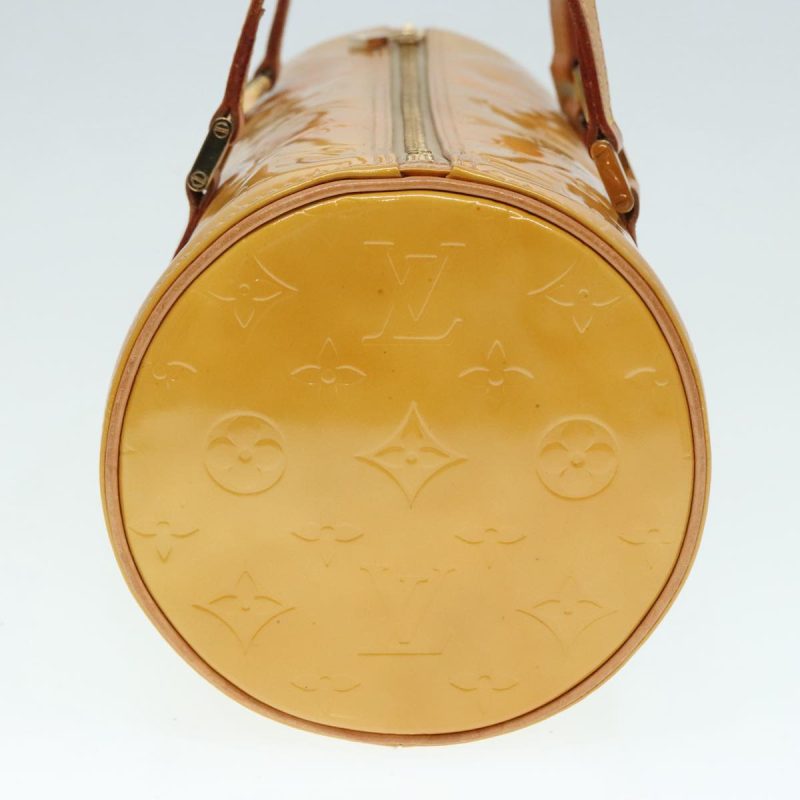 Louis Vuitton Monogram Vernis Bedford Hand Bag Beige M91006  tb1217 - Image 3