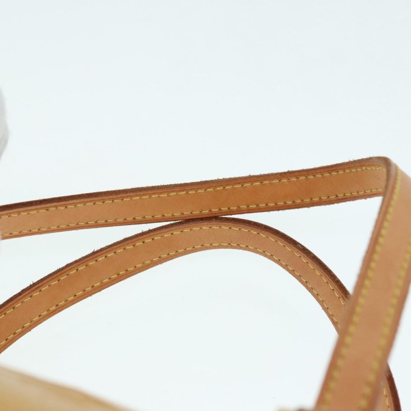 Louis Vuitton Monogram Vernis Bedford Hand Bag Beige M91006  tb1217 - Image 8